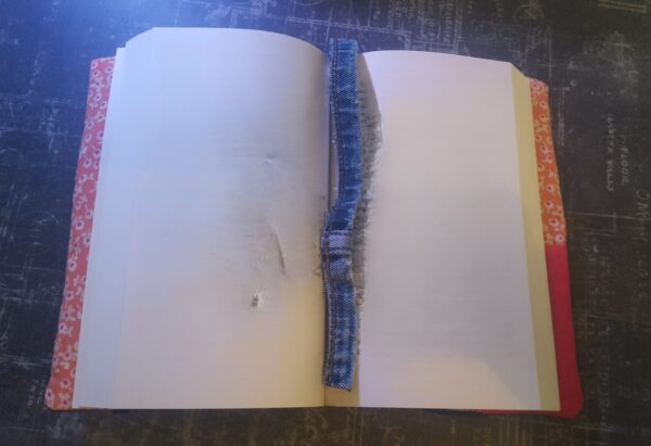 Protège livre, livre ouvert 2