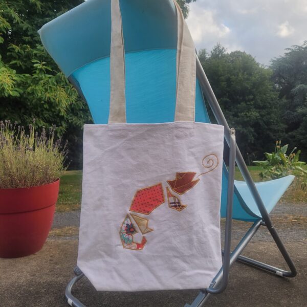 Tote bag upcyclé – Image 3